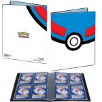 Portfolio Pokemon Great Ball - 10 pages de 4 cases (80 cartes recto-verso) 