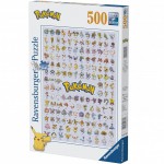 Puzzle Pokemon Ravensburger - XXL - 500 pièces - ATTRAPEZ LES TOUS