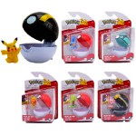Figurine Pokemon LOT de 6 - Clip N'Go - SERIE 11 (Pikachu, Arcko, Snubbull, Poussifeu, Frissonille, Gobou)