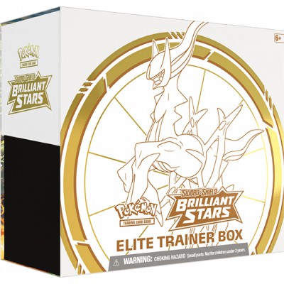 Coffret EN ANGLAIS - Brilliant Stars / Stars Etincelantes - Elite Trainer Box - EN ANGLAIS