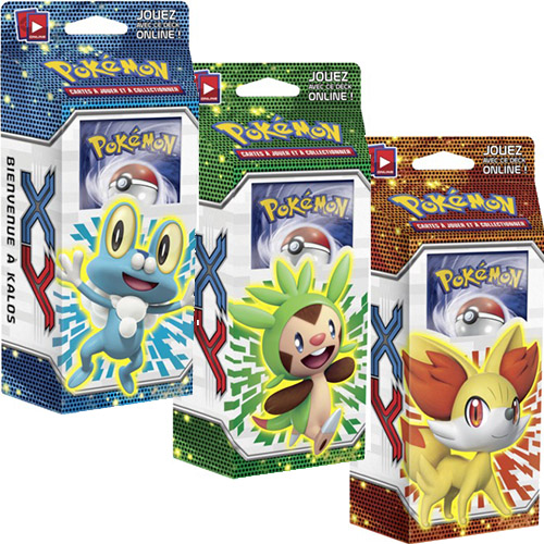 Jeux de Cartes Pokmon X Et Y Starter Decks (FR) Pokemon