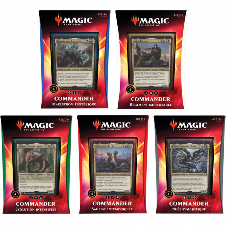 Dstrib Deck Ikoria Commander 2020 (5 Decks) Magic The Gathering