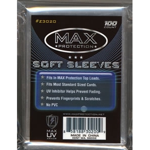  Max Protection Soft Sleeves - Taille Yugioh  (par 100)