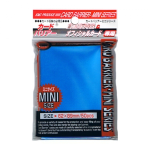 Mini Size Card Barrier - Mini Metallic Blue (par 50)