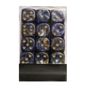  Boite De 36 - 6 Faces - Magma et Marbr� (couleur Selon Stock)
