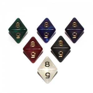  8 Faces - Perle (couleur Selon Stock)