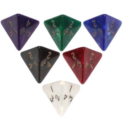  4 Faces - Perle (couleur Selon Stock)