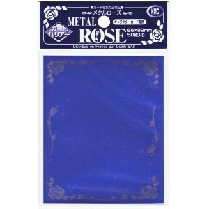 Normal Size Metal Rose - Blue (par 50)