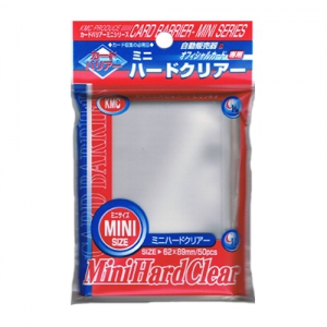 Mini Size Card Barrier - Mini Hard Clear (par 50)