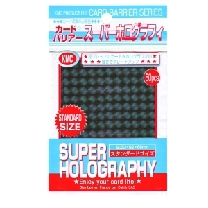 Normal Size Card Barrier - Super Holography - Black (par 50)