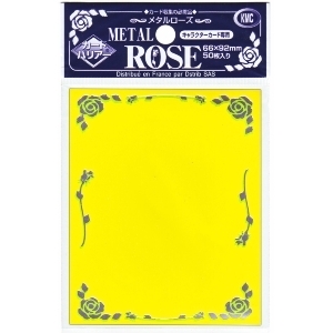 Normal Size Metal Rose - Yellow (par 50)