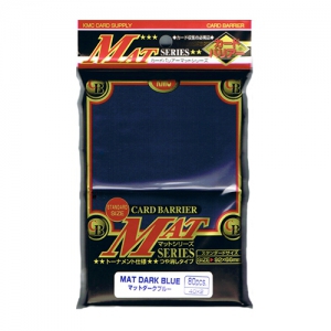 Normal Size Card Barrier - Mat Series - Dark Blue (par 80)