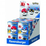 Puzzle Pokemon Ravensburger - Puzzles 3D - 54 pièces - POKEBALLS (Lot de 12)