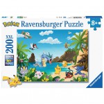 Puzzle Pokemon Ravensburger - 200 pièces - POKEMON BORD DE MER