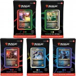 Deck Magic The Gathering Decks d'initiation - Commander Evergreen - Lot de 5 diffrents