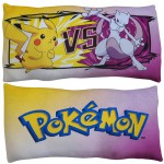Peluche Pokemon COUSSIN SCENE PIKACHU / MEWTWO 60 CM