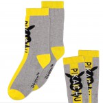 Mode Pokemon Paire de Chaussettes BASSES - PIKACHU FANTAISIE - TAILLE 39/42