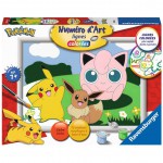  Pokemon Ravensburger - PEINTURE - Numro D'Art