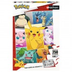 Puzzle Pokemon Ravensburger - 250 pices - PLUS DE POKEMON PRINCIPAUX