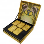 Coffret Yu-Gi-Oh! Exodia the Forbidden One - Lingots en Mtal Plaqu Or 24k