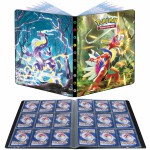 Portfolio Pokemon carlate et Violet - 10 pages de 9 cases (180 cartes recto-verso)