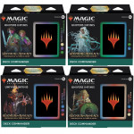 Deck Magic The Gathering Le Seigneur des Anneaux : chroniques de la Terre du Milieu - Commander - Lot de 4 diffrents