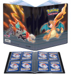 Portfolio Pokemon DRACAUFEU - 10 pages de 4 cases (80 cartes recto-verso)