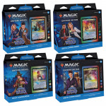 Deck Magic The Gathering Deck Commander - Univers Infinis : Doctor Who - Lot de 4 diffrents