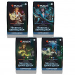 Deck Magic The Gathering Meutres au manoir Karlov -  Commander - Lot de 4 diffrents