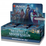 Boite de Magic The Gathering Meutres au manoir Karlov -  36 Boosters de Jeu