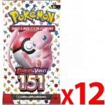 Lot de Pokemon Pokmon de ldition carlate et Violet  151 en VRAC (12 boosters)
