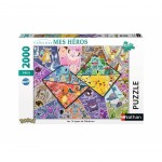Puzzle Pokemon Ravensburger - XXXL - 2000 pices - Les 16 types de Pokmon