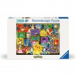 Puzzle Pokemon Ravensburger - XXXL - 2000 pices - Pokmon lumineux