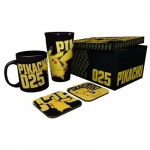 Pack dition Spciale Pokemon Glass XXL +Mug+2 Coasters"Glow in the dark