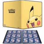 Portfolio Pokemon FULL PIKACHU JAUNE  - 10 pages de 9 cases (180 cartes recto-verso)