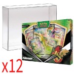Boite de Rangement  Protection BOX SOUPLE pour Coffret Standard 4 Boosters POKEMON (x12)