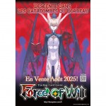 Kit Tournoi Force of Will TCG Kit D'Avant Premiere - E1 - Cluster Malfique - Descente dans les Catacombes du Corbeau- Version Francaise