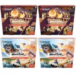 Coffret Magic The Gathering AVATAR, le dernier maitre de l'air - Lot de 4 Botes scniques - EN ANGLAIS