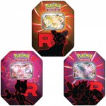 Pokebox Pokemon Lot de 3 Pokebox Persian / Nidoking / Mewtwo EX de la Team Rocke (3 visuels differnts)