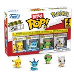 Funko Pokemon FUNKO POP - Blister 4 MINI Figurines Bitty POP! Pokmon  Pikachu + Mystre