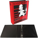 Classeur & Feuilles Pokemon Classeur Salamche FOND ROUGE