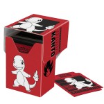 Deck Box Pokemon Salamche FOND ROUGE