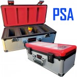 Valise de Rangement Pokemon Valise Bicolore ROUGE / NOIRE pour 44 Cartes grades PSA  ou COLLECT AURA