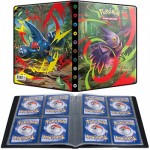 Portfolio Pokemon Mega Gengar & Mega Heracross - 10 pages de 4 cases (80 cartes recto-verso)