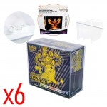 Boite de Rangement  Protection SOUPLE - CRYSTAL BOX PROTECTION 99% UVR pour Coffret Dresseur d'Elite (x6)