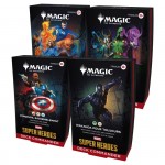 Deck Magic The Gathering Marvel Super Heroes - 4 Decks Commander diff�rents