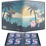 Portfolio Pokemon Lillie and Clefairy - 10 pages de 4 cases (80 cartes recto-verso)