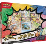 Coffret Pokemon ME2.5 : M�ga-�volution - H�ros Transcendants - Collection avec Pin's Deluxe - Premiers Partenaires