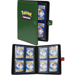 Portfolio Pokemon Premium GREEN Snap Binder - 20 pages de 4 cases (160 cartes recto-verso)