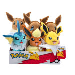 Peluche Pokemon Lot de 6 Evoli Evolutions - 20cm environ